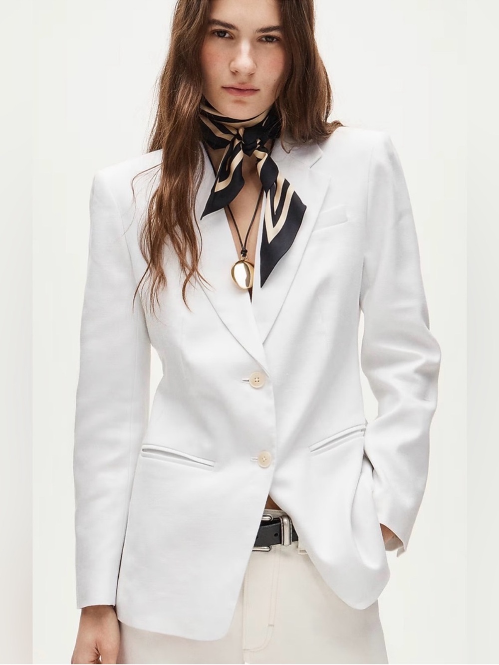 J CREW SIZE 8P Margeaux blazer in stretch linen blend CS368 $228